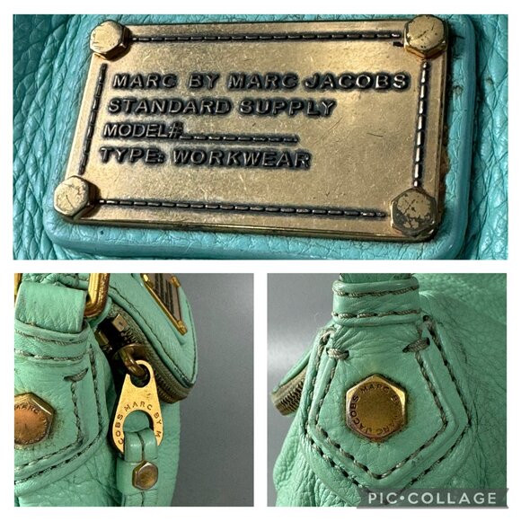 Marc By Marc Jacobs Mint Green Leather Mini Q Natasha Shoulder Bag - Picture 12 of 15